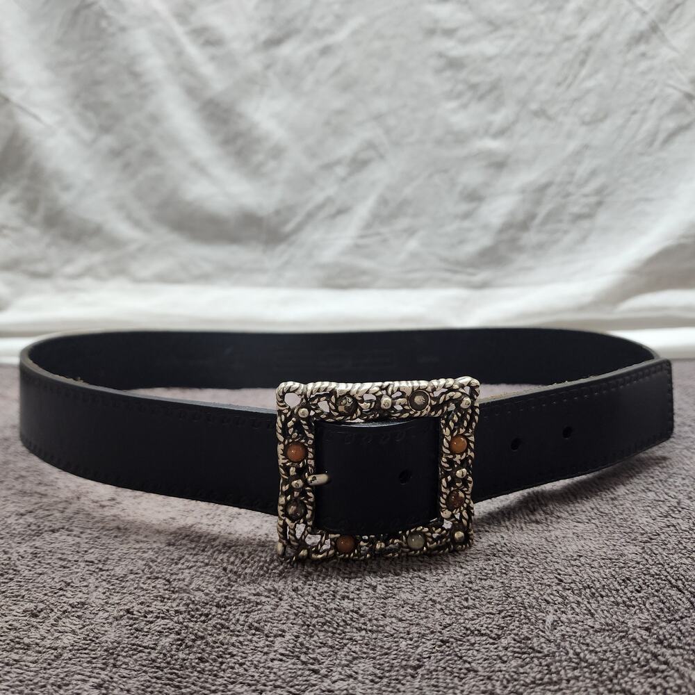 Fossil belt missing one gem from buckle Leather Size Large E
